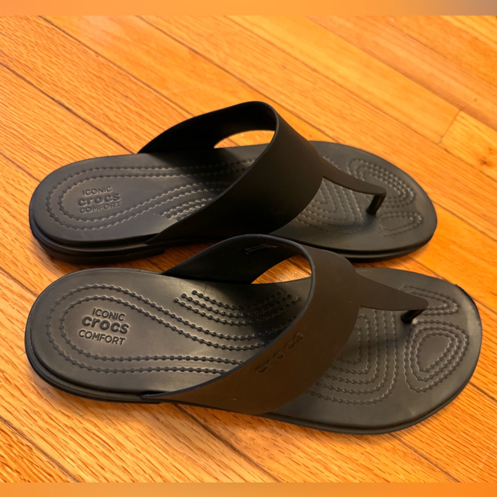 CROCS Tulum Women's Black Sandals
